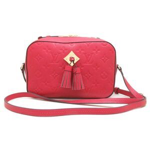 Louis Vuitton Santonge Shoulder Bag Amplant Scarlet Red